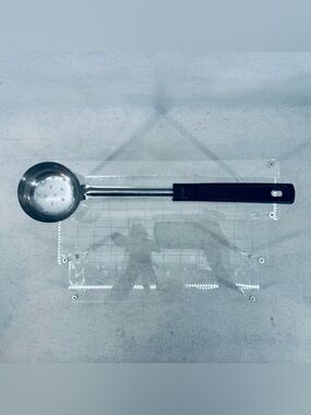 Vollrath Spoodle 3oz Perforated Stainless Steel Black Handle 13” Long